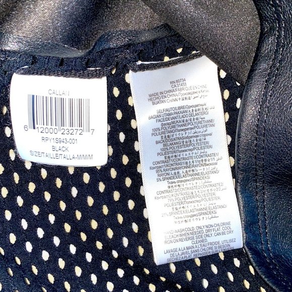 BCBGMAXAZRIA Callan Long Sleeve Contrast Back Top Medium - Picture 11 of 13